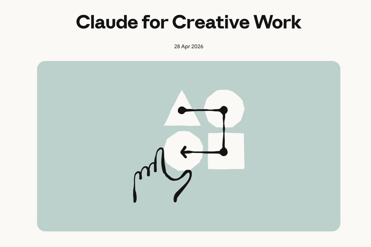 Claude Becomes a Creative Assistant: AI Is No Longer Just Generating, It Is Starting to Run the Workflow