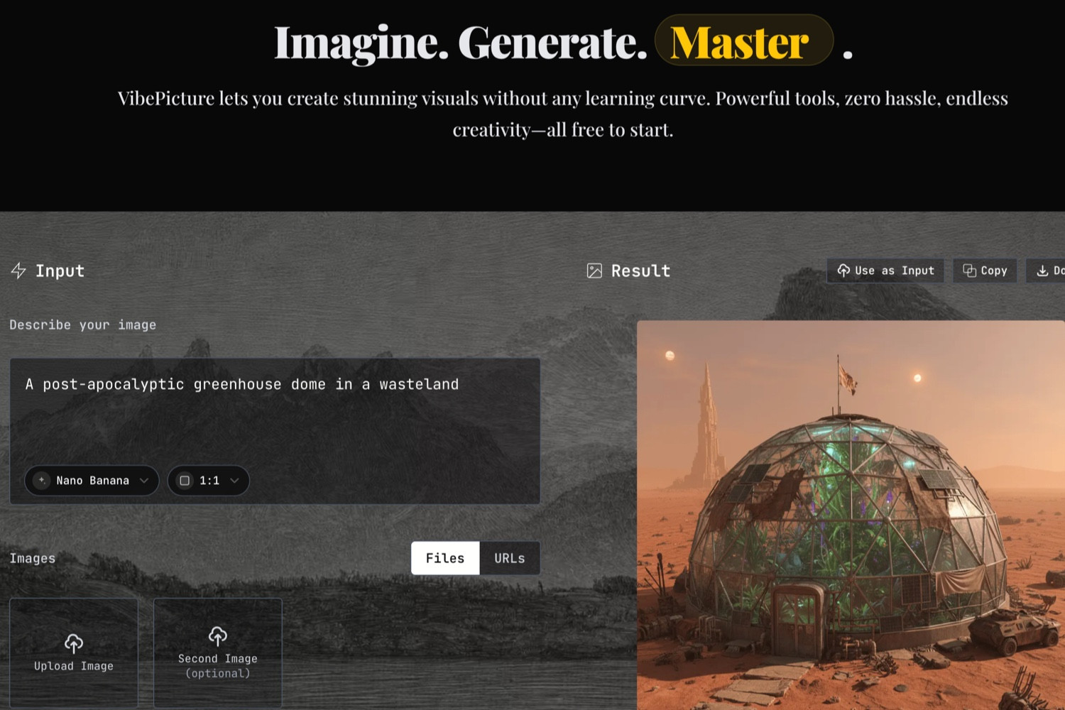 Vibepicture: Turn Emotions and Vibes into Visual Content with AI