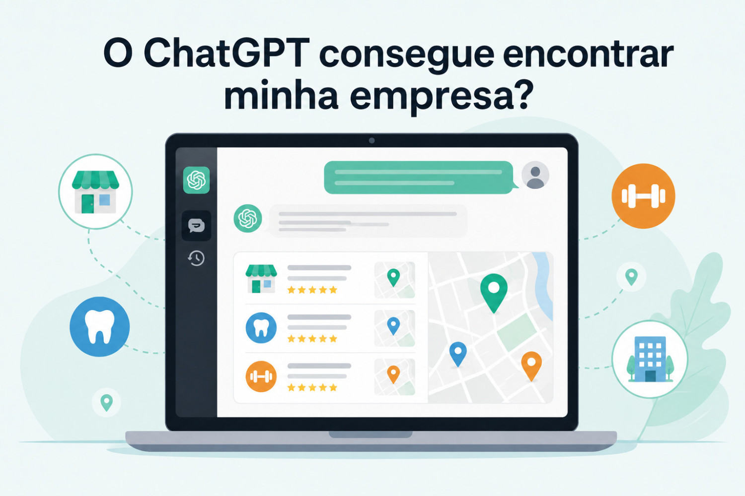 O ChatGPT consegue encontrar a minha empresa?